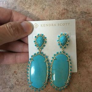Turquoise PARSONS set in gold